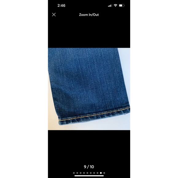 Silver Jeans Suki Capri Mid Rise Stretch Denim Blue Women’s Size W29 - Picture 9 of 10